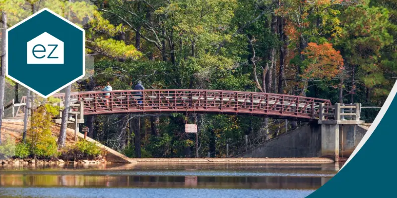 Chesterfield County small wooden bridge