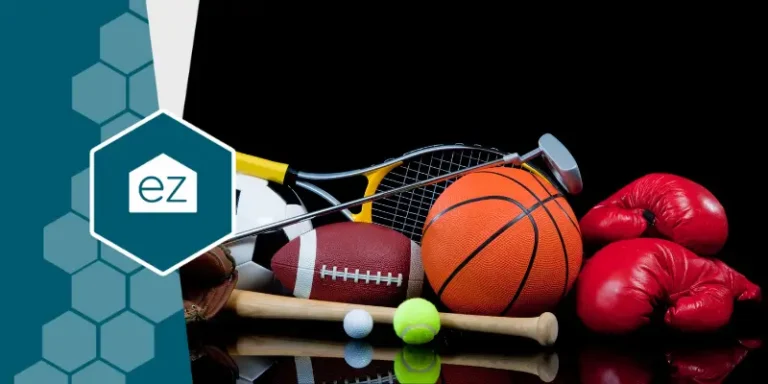 different types of sports equipment