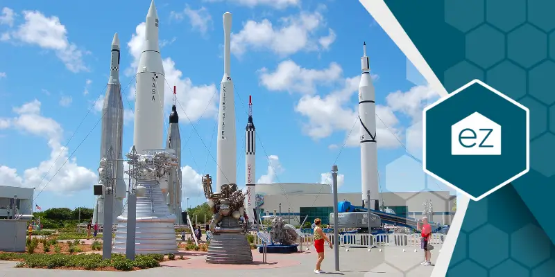 Rockets in Kennedy Space Center