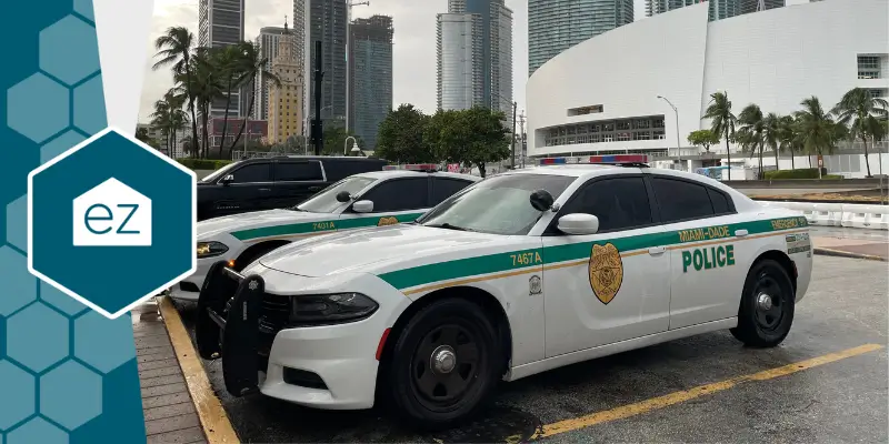 police car in Niceville Florida