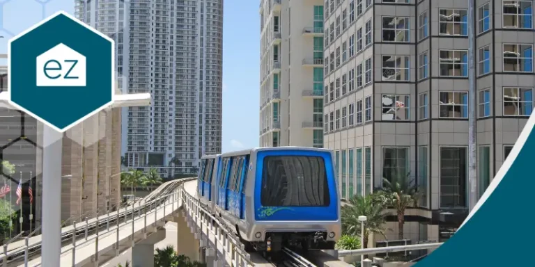 getting around the city in a Metrorail