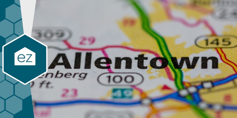 Allen Town PA map