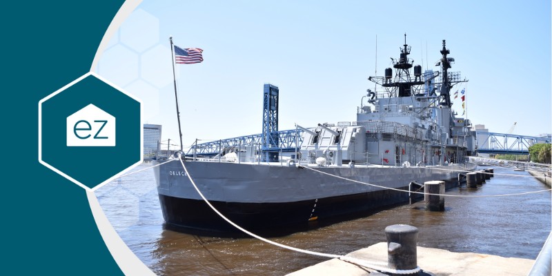 Naval base in Jacksonville Florida