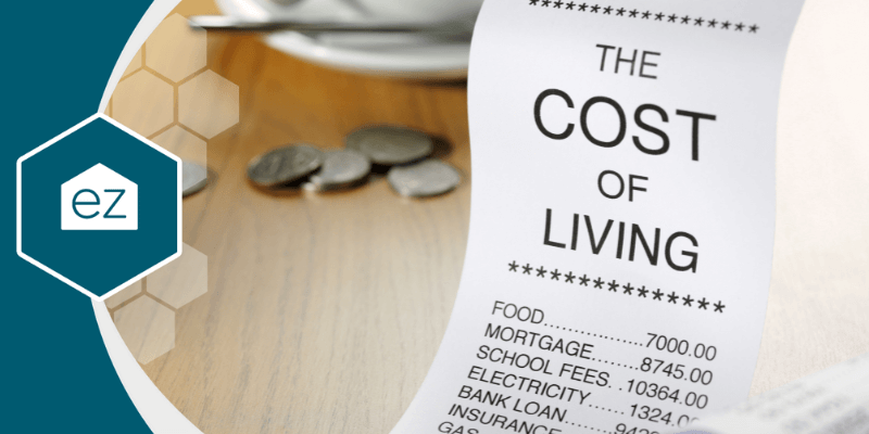 Cost of living comparison North Carolina vs West Virginia
