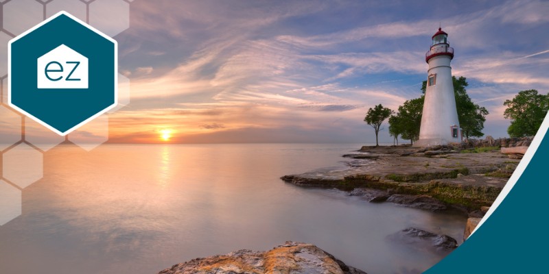 Lake Erie beautiful sunrise