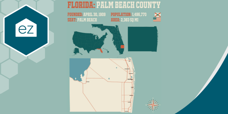 Palm Beach County Florida Map