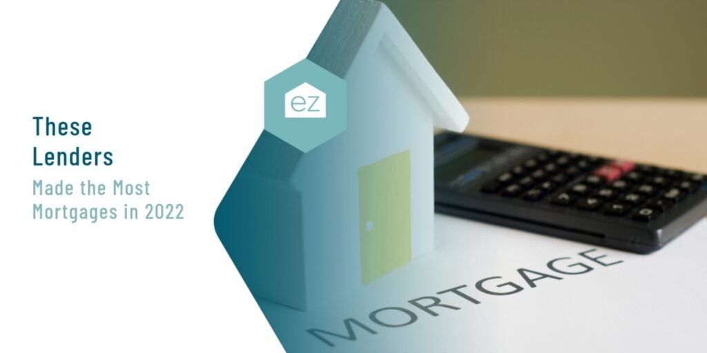 Lenders that made most mortgages in 2022