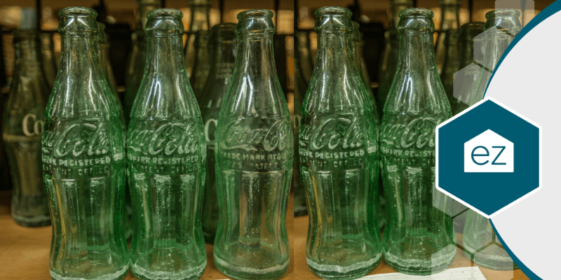 Coca cola bottles history