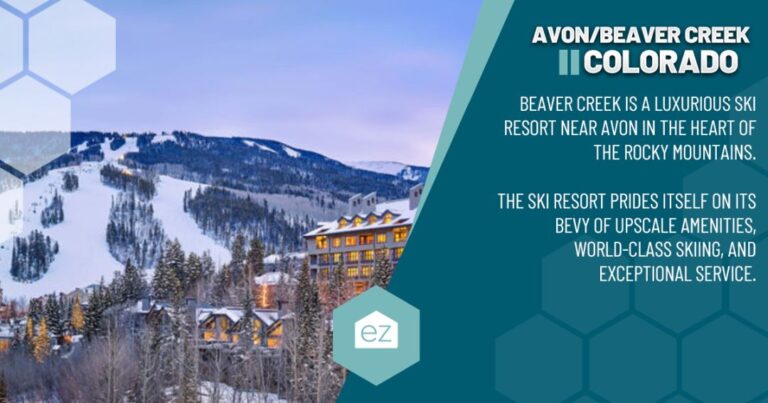 Avon Beaver Creek Ski Town in Colorado