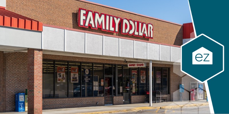 North Carolina Family Dollar shopping center