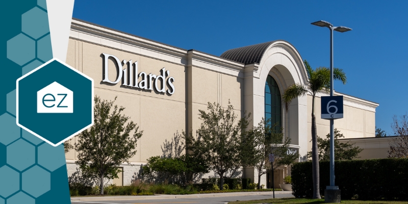 Dillards shopping mall in Sarasota Florida