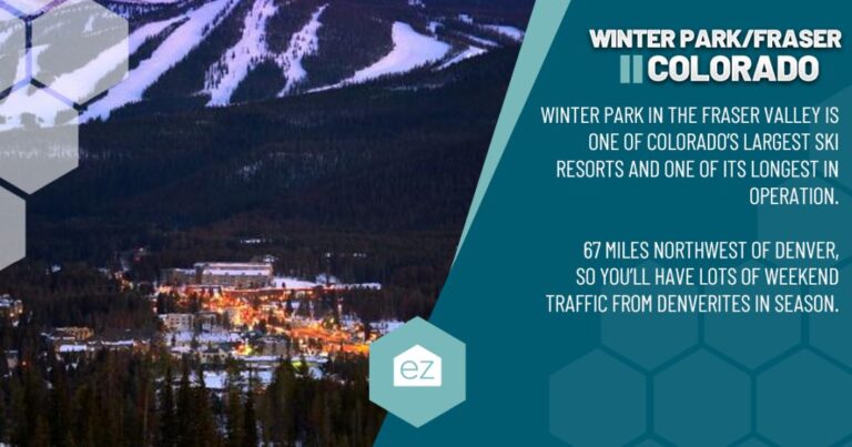 Winter Park Fraser Ski Town in Colorado