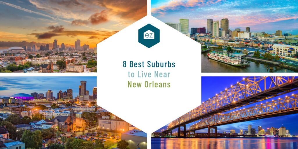 New Orleans LA best suburbs to live