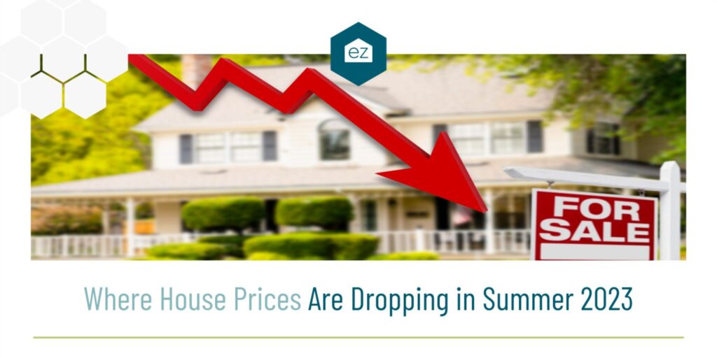 Where house prices are dropping in summer 2023