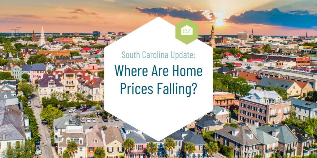 south carolina home price falling