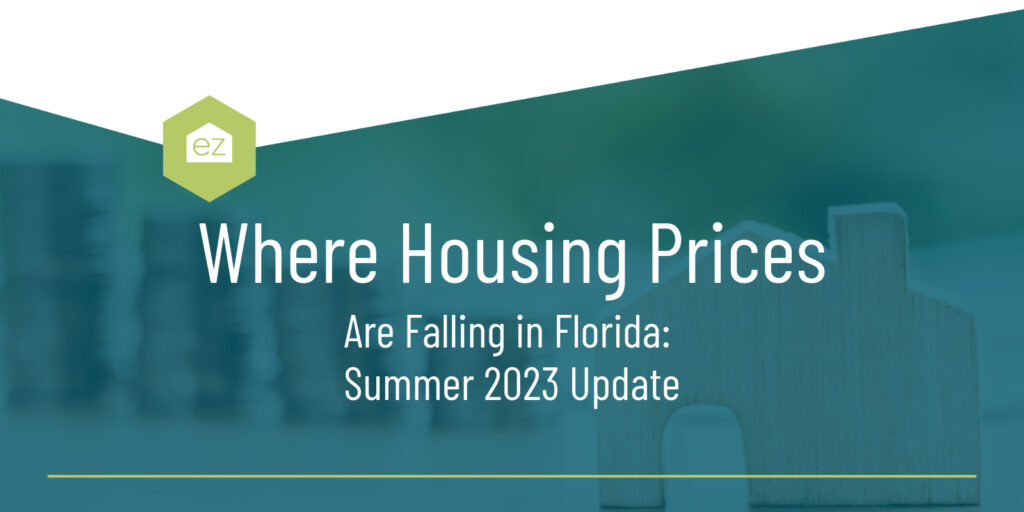 Where housing prices are falling in Florida this Summer 2023