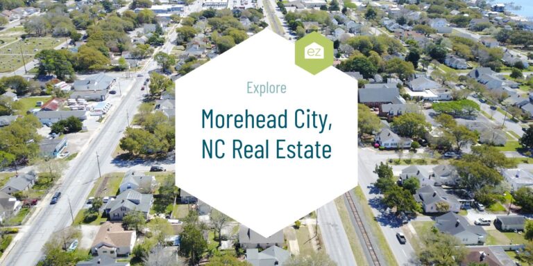 Morehead City Real Estate Aerial View