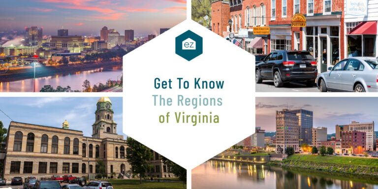 Different Regions of Virginia
