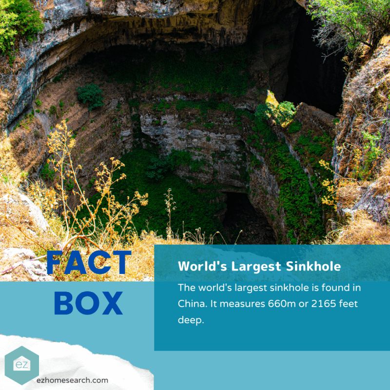 Worlds Largest Sinkhole in China