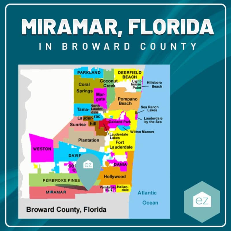 Miramar Florida map location