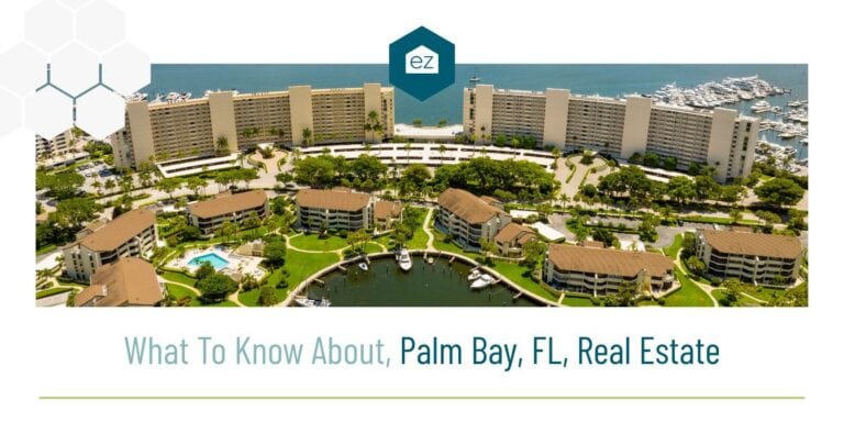 Palm Bay Florida Real Estate aerial view