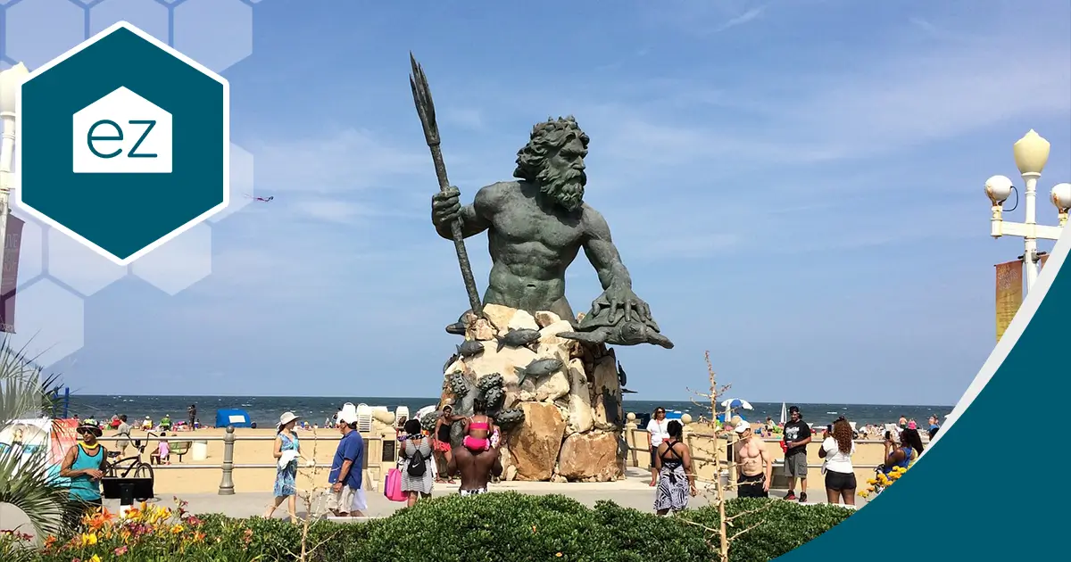Neptune statue VA beach