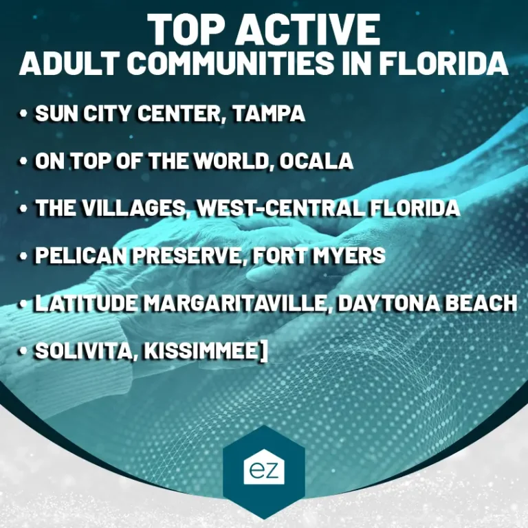 Top active adult communities in Florida