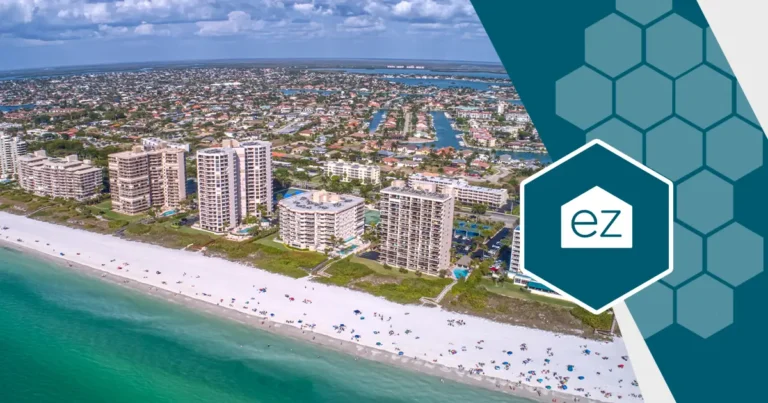 Beachfront condominium units on Marco island Florida