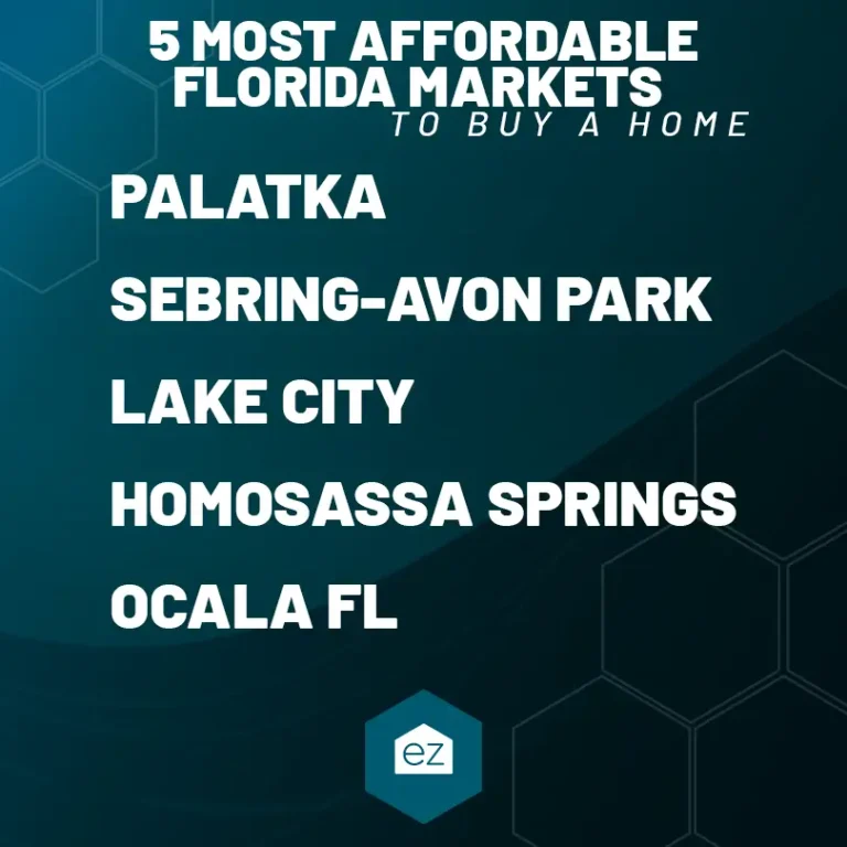 5 Most Affordable Florida Markets
