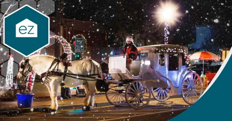 Holiday Carriage in Winter Park