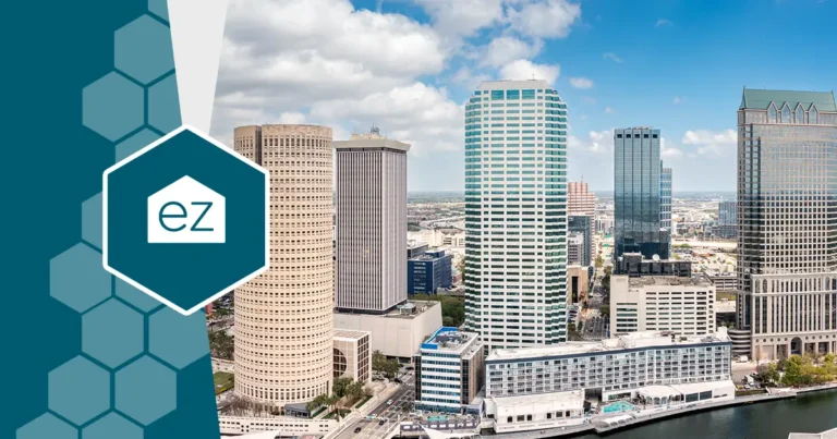 aerial view of downtown Tampa