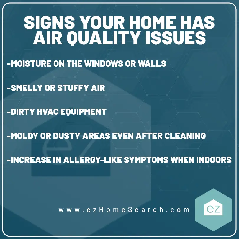 signs that your home has air quality issues
