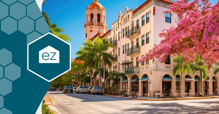 historic building in Vizcaya Miami Florida