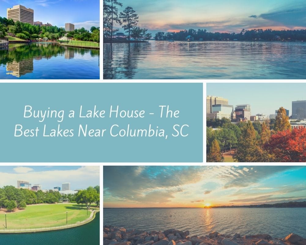 Photos of Columbia South Carolina and lakes near Columbia