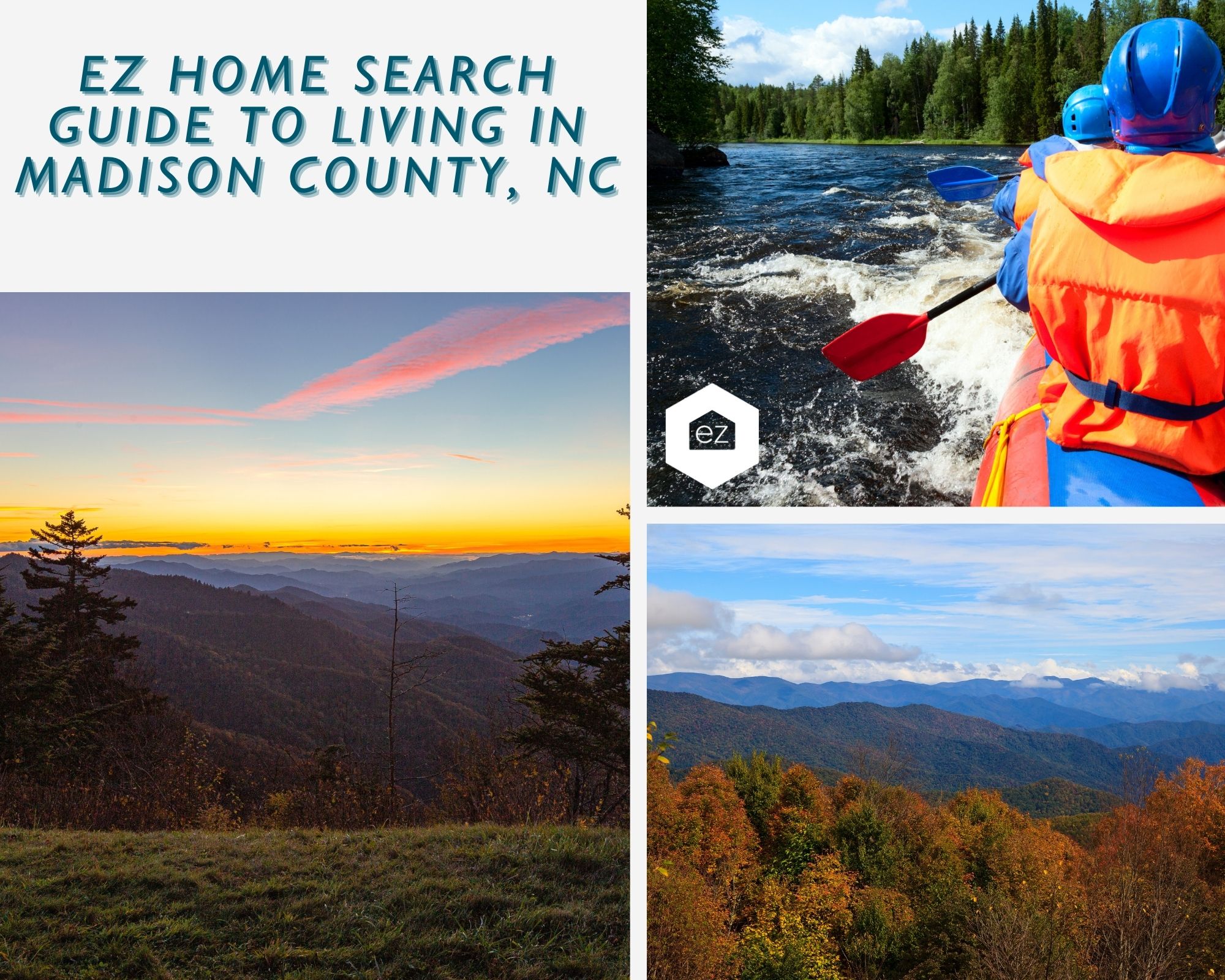 Phots of NC Mountains and rafting