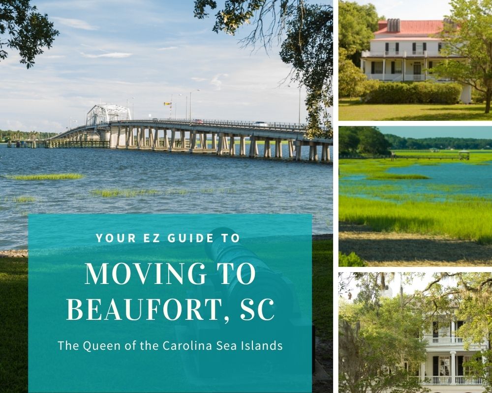 Photos of Beaufort, SC waterfront and homes in Beaufort