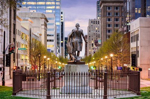 Raleigh North Carolina Statue