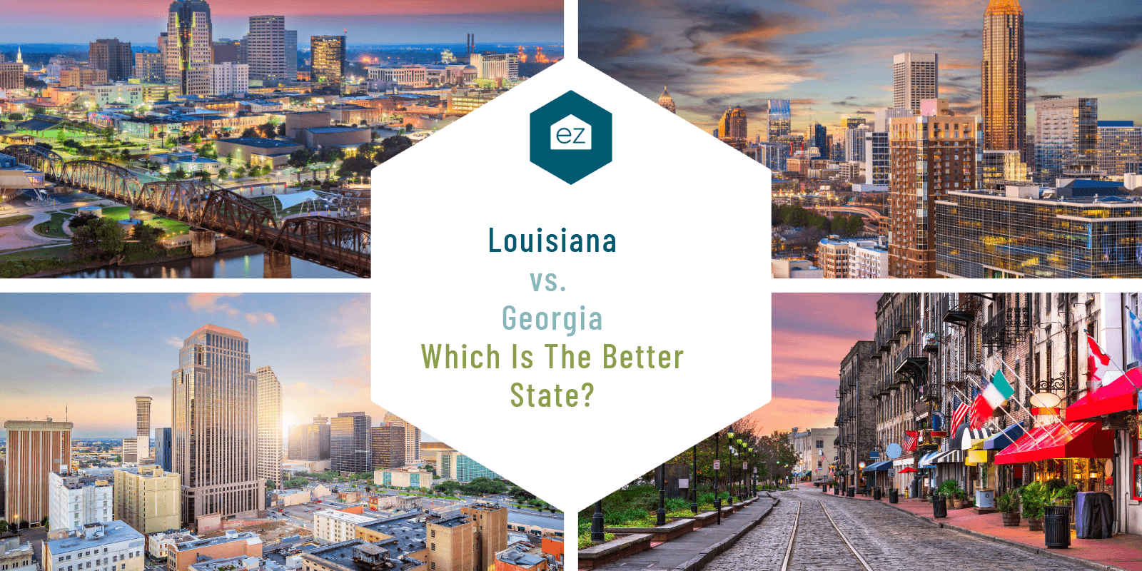 Louisiana Vs. Georgia State Comparison
