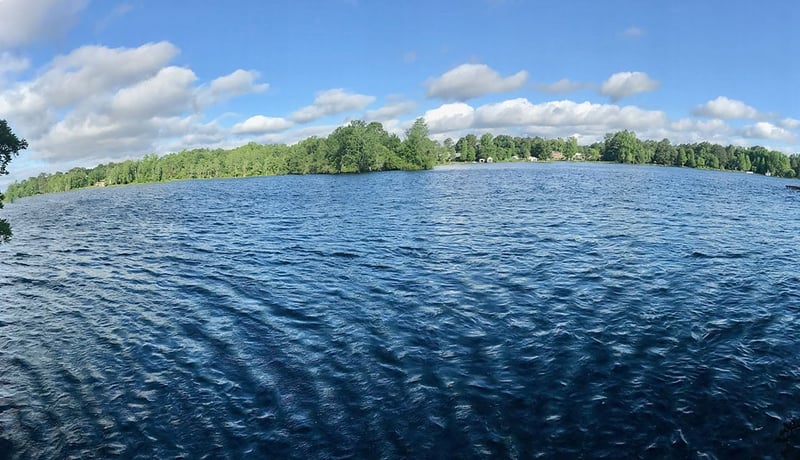 Prestwood Lake in Hartsville, South Carolina